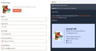 إنشاء توقيع بريد إلكتروني احترافي أون لاين بسهولة