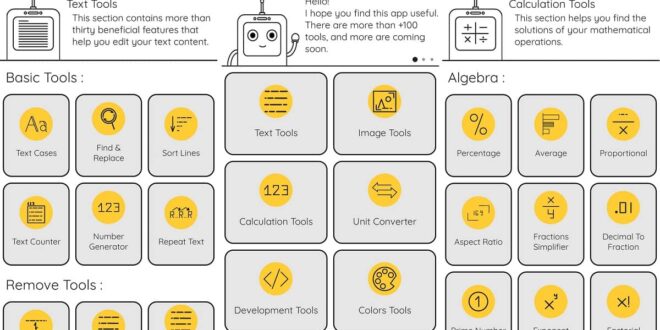 مجموعة أدوات للدراسة والتطوير داخل تطبيق واحد