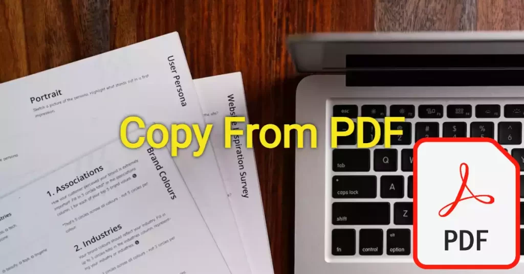 جعل PDF قابل للنسخ دون تحويله إلى Word