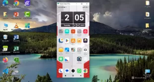 عرض شاشة الهاتف على الكمبيوتر والتحكم بالماوس والكيبورد